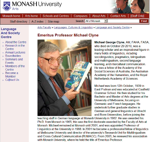 Michael George Clyne